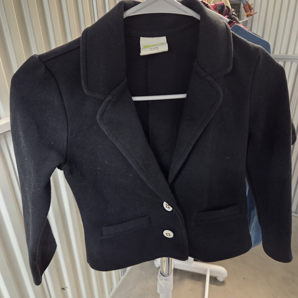 Crazy 8 Black Kids Pea Coat
